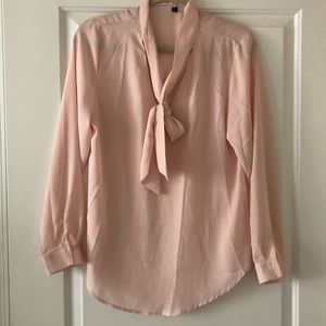 Blush Pink Blouse